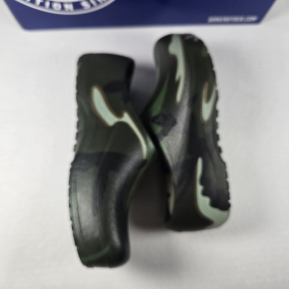 *NEW* Kids Unisex Birkenstock Super Birki Camo Slip On Clogs Mules EU30 US12 - Picture 5 of 8